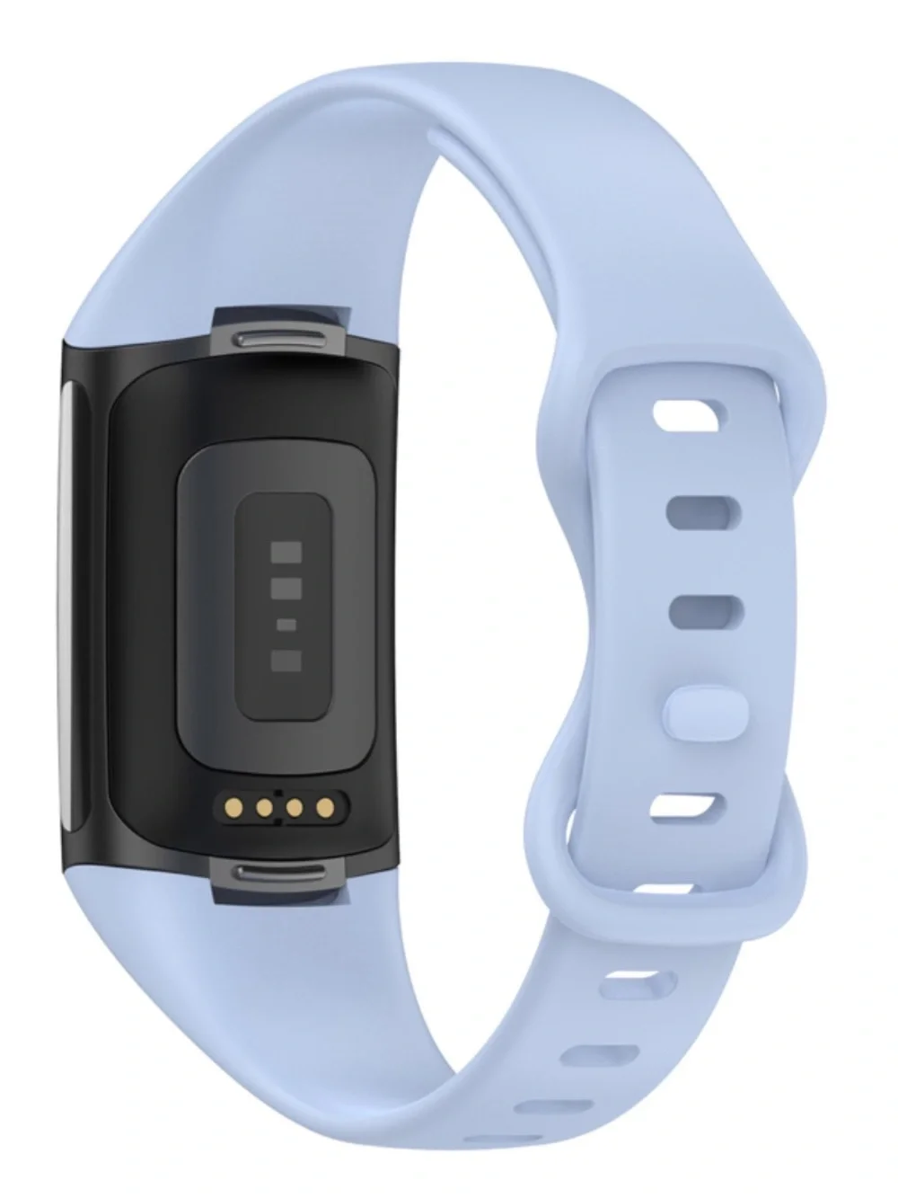 Slim Active Band For Fitbit Charge 5 Baby Blue smartphone wrist band